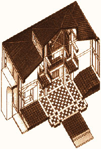 Проект компактного дома для небольшого участка «Семейное гнездо» 522а, 118м2, 3 спальни